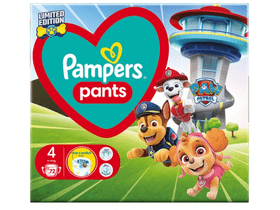 Pampers Pants Paw Patrol, Méret: 4, 72 db Pelenka Pampers Pants Paw Patrol, Méret: 4, 72 db Pelenka