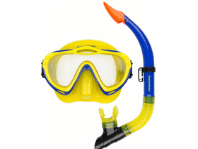 Waimea junior búvárszett, sárga-kék Waimea junior búvárszett, sárga-kék