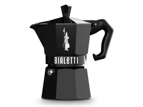 Bialetti Moka Exclusive kotyogós kávéfőző, 3 adag, fekete (9065)