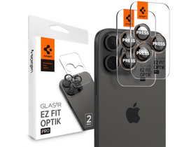 Spigen iPhone 16 Pro/Pro Max kameravédő üveg, 2db (AGL08862) Spigen iPhone 16 Pro/Pro Max kameravédő üveg, 2db (AGL08862)