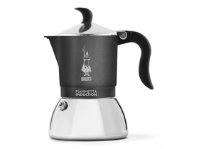 Bialetti Fiammetta indukciós kotyogós kávéfőző 2 adag, antracit (7148) Bialetti Fiammetta indukciós kotyogós kávéfőző 2 adag, antracit (7148)