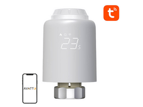 Avatto TRV07 Zigbee 3.0 TUYA intelligens termosztátfej Avatto TRV07 Zigbee 3.0 TUYA intelligens termosztátfej