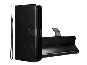 Gigapack Tecno Spark 10 Pro Bőr hatású flip tok, fekete (GP-157915) Gigapack Tecno Spark 10 Pro Bőr hatású flip tok, fekete (GP-157915)