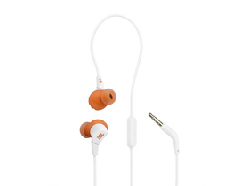 JBL Endurance Run 3 Vezetékes sport fülhallgató, fehér