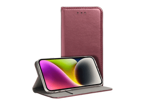 Gigapack Huawei Nova 12i Bőr hatású flip tok, burgundi (GP-158291) Gigapack Huawei Nova 12i Bőr hatású flip tok, burgundi (GP-158291)