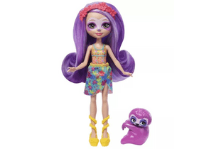 Enchantimals: lutka Sabindra Sloth s ljubičastom figurom Sloth (HRX82) Enchantimals: lutka Sabindra Sloth s ljubičastom figurom Sloth (HRX82)