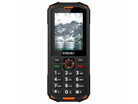 Evolveo StrongPhone X5 Mobiltelefon, fekete/narancssárga Evolveo StrongPhone X5 Mobiltelefon, fekete/narancssárga
