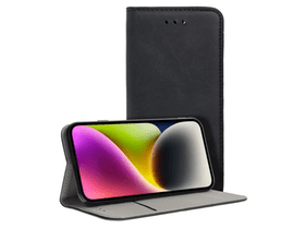 Gigapack Huawei Nova 12 SE Bőr hatású flip tok, fekete (GP-158294) Gigapack Huawei Nova 12 SE Bőr hatású flip tok, fekete (GP-158294)