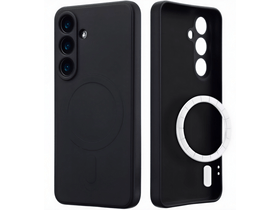 Cellect Samsung Galaxy A57 mágneses szilikon tok, fekete (CEL-MAG-A57-BK)