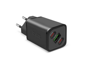 SBS GaN 140W hálózati töltő, fekete (TETRGANUSB2CPD140W) SBS GaN 140W hálózati töltő, fekete (TETRGANUSB2CPD140W)