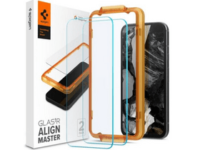 Spigen Google Pixel 8a Képernyővédő üveg, 2db (AGL07464) Spigen Google Pixel 8a Képernyővédő üveg, 2db (AGL07464)
