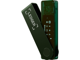 Ledger Nano X Crypto tárca, zöld