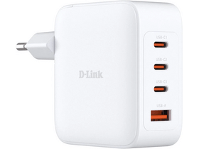 D-Link DCF-141/E GaN 3xUSB-C+1xUSB Hálózati Adapter D-Link DCF-141/E GaN 3xUSB-C+1xUSB Hálózati Adapter