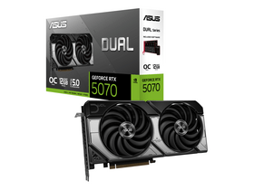 Asus Dual GeForce RTX 5070 OC Edition 12GB GDDR7 Videókártya Asus Dual GeForce RTX 5070 OC Edition 12GB GDDR7 Videókártya