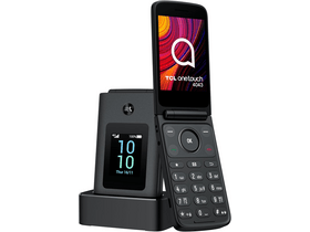 TCL OneTouch 4043 Nyomógombos telefon, Szürke TCL OneTouch 4043 Nyomógombos telefon, Szürke
