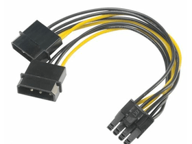 4pin Molex 6-2pin PCIe adapter