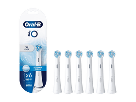 Oral-B iO Ultimate Clean glava četkice za zube, bijela, 6 kom (80368177) Oral-B iO Ultimate Clean glava četkice za zube, bijela, 6 kom (80368177)