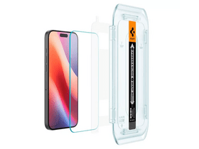 Spigen Apple iPhone 16 Pro képernyővédő üveg, 2db (AGL07928) Spigen Apple iPhone 16 Pro képernyővédő üveg, 2db (AGL07928)