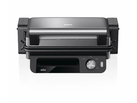 Kontaktgrill 3in1,fekete/acél
