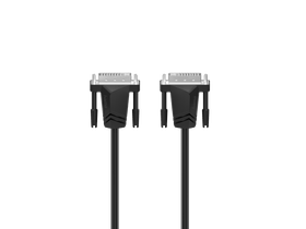 Hama 200706 DVI-DVI Kábel, fekete, 1,5 m