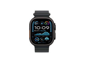 Apple Watch Ultra 2 GPS + Cellular, 49 mm-es fekete titántok, fekete óceán szíj (MX4P3CM/A) Apple Watch Ultra 2 GPS + Cellular, 49 mm-es fekete titántok, fekete óceán szíj (MX4P3CM/A)