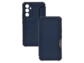 Gigapack GP-138739 Samsung Galaxy A34 5G bőr hatású flip tok, sötétkék Gigapack GP-138739 Samsung Galaxy A34 5G bőr hatású flip tok, sötétkék