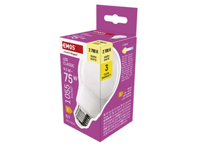 Emos ZQ5E51 LED izzó Classic A60 / E27 / 9,5 W Emos ZQ5E51 LED izzó Classic A60 / E27 / 9,5 W