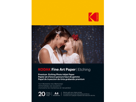 Kodak Fine Art fotópapír, A4, 20 db (KO-9891198) Kodak Fine Art fotópapír, A4, 20 db (KO-9891198)