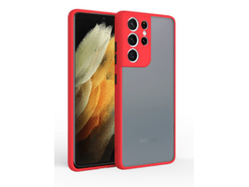 Cellect Samsung A53 5G plastična maska, crno-crvena Cellect Samsung A53 5G plastična maska, crno-crvena