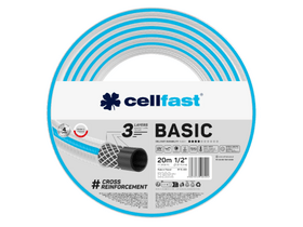 Cellfast Basic 3 rétegű locsolótömlő 1/2 Cellfast Basic 3 rétegű locsolótömlő 1/2