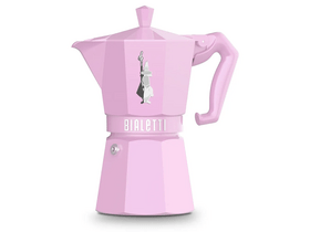 Bialetti Moka Exclusive kotyogós kávéfőző, 6 adag, rózsaszín (9064)