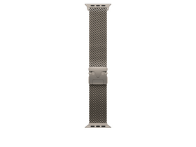 Apple 49 mm-es natúr titán milánói szíj – M (MK0D4ZM/A)