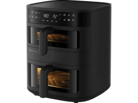 Electrolux EAFD11B 800 Dual Airfryer, fekete Electrolux EAFD11B 800 Dual Airfryer, fekete