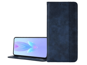 Gigapack Oppo Reno 12 Pro 5G Bőr hatású flip tok, sötétkék (GP-159701) Gigapack Oppo Reno 12 Pro 5G Bőr hatású flip tok, sötétkék (GP-159701)