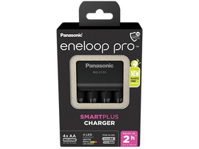 Panasonic Eneloop brzi punjač sa 4 AA punjača, baterija (KKJ55HCD40E-N) Panasonic Eneloop brzi punjač sa 4 AA punjača, baterija (KKJ55HCD40E-N)