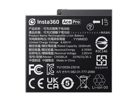 Insta360 Ace Pro akkumulátor (CINSBAJA)