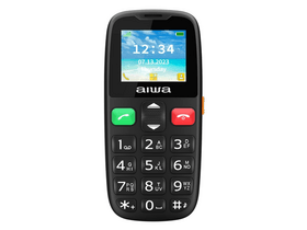 Aiwa FPH-S100 Nyomógombos telefon, fekete Aiwa FPH-S100 Nyomógombos telefon, fekete