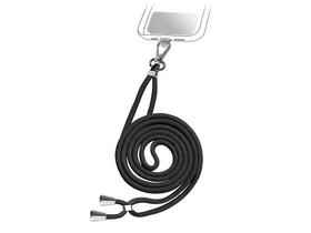 SBS remen za vrat za pametni telefon, crni (TEUNILACEK) SBS remen za vrat za pametni telefon, crni (TEUNILACEK)