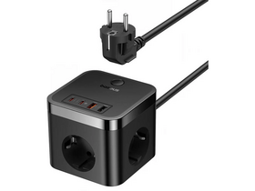 Baseus PowerCombo Cube töltőállomás, 30W (E0006640011700)