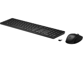 HP 650 vezeték nélküli billentyűzet és egér, fekete (4R013AA) HP 650 vezeték nélküli billentyűzet és egér, fekete (4R013AA)