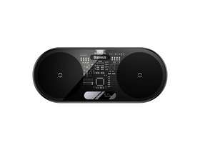 Baseus Digital LED Display 2-in-1 vezeték nélküli töltő 20W (WXSX010101)