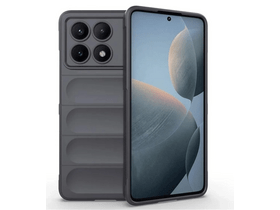 Gigapack Xiaomi Poco X6 Pro Szilikon tok, sötétszürke (GP-155486)