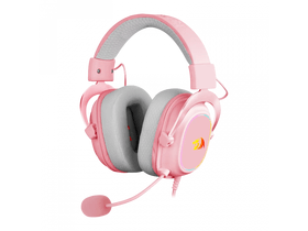 Zeus X RGB Fejhallgató rózsaszín