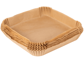 Bergner BGMP-7606 Sütőpapír Airfryerhez, 100 db, 26 cm, négyzet Bergner BGMP-7606 Sütőpapír Airfryerhez, 100 db, 26 cm, négyzet