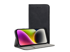 Gigapack GP-160564 Motorola Moto G85 bőr hatású flip tok, fekete Gigapack GP-160564 Motorola Moto G85 bőr hatású flip tok, fekete