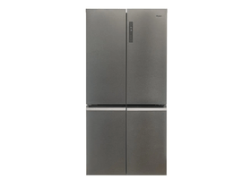 Négyajtós hűtő,E,643(422+221) liter,inox