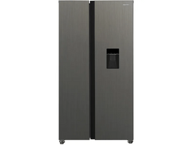 MPM MPM-439-SBS-15/ND Side by side hűtőszekrény, inox