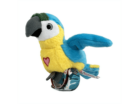 Happy Yappers interaktív plüss - kék arapapagáj (9593) Happy Yappers interaktív plüss - kék arapapagáj (9593)