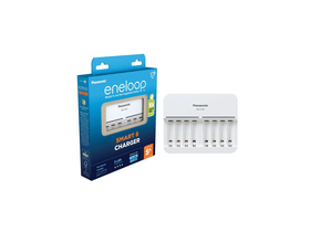 Panasonic eneloop BQ-CC63E 1-8 AA/AAA Akkumulátor töltő Panasonic eneloop BQ-CC63E 1-8 AA/AAA Akkumulátor töltő