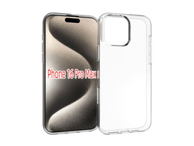 Cellect iPhone 16 Pro Max silikonska maska, prozirna (TPU-IPH16PM-TP) Cellect iPhone 16 Pro Max silikonska maska, prozirna (TPU-IPH16PM-TP)